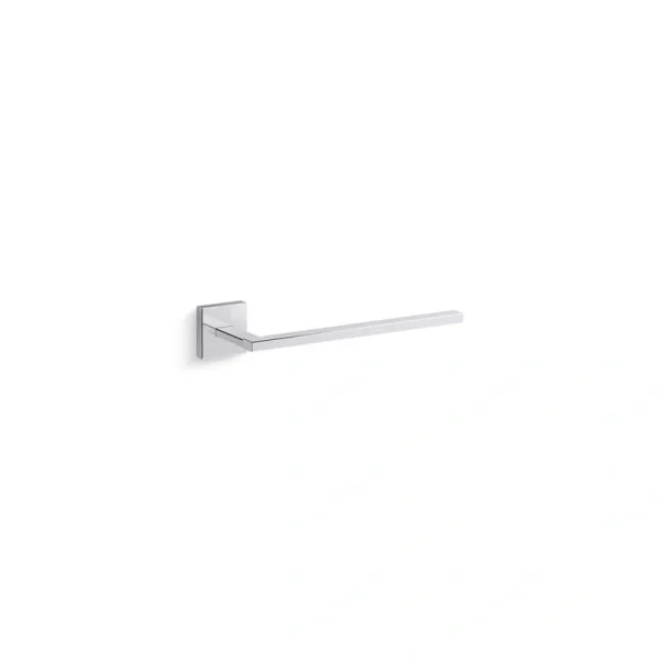 KOHLER Square 10 in. in . Wall Mounted Towel Bar in Polished Chrome