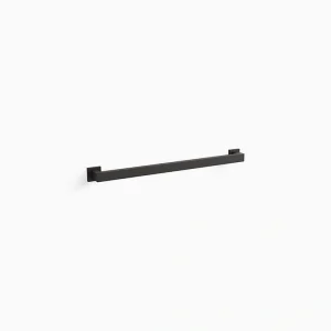KOHLER Square 36 in. Grab Bar in Matte Black
