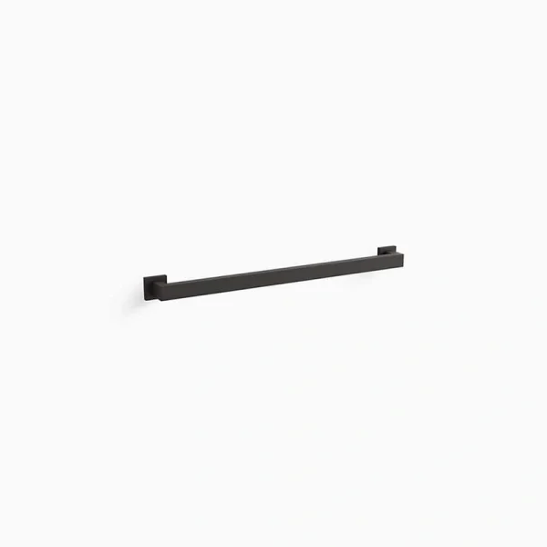 KOHLER Square 36 in. Grab Bar in Matte Black