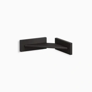 KOHLER Square Foot Rest in Matte Black