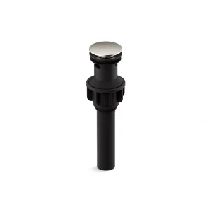KOHLER Standard Clicker Drain with Overflow in Vibrant Brushed Nickel