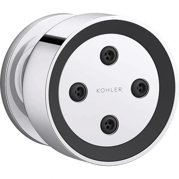 KOHLER Statement 2.75 in. 4-Sprayer Body Jet in Polished Chrome T726940292