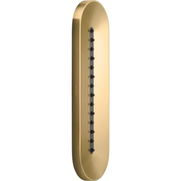 KOHLER Statement 3.5 in. 14-Sprayer Body Jet in Vibrant Brushed Moderne Brass