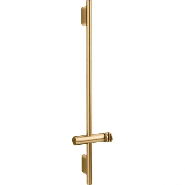 KOHLER Statement 32.13 in. Shower Sleeve, Vibrant Brushed Moderne Brass