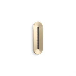 KOHLER Statement Oblong Vichy 1.75 GPM 1-Spray Body Spray in Vibrant French Gold