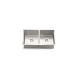 KOHLER Strive 29-1/2 in. Undermount Double-Bowl Kitchen Sink T726938773