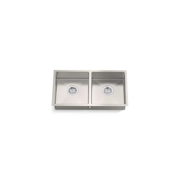 KOHLER Strive 29-1/2 in. Undermount Double-Bowl Kitchen Sink T726938781