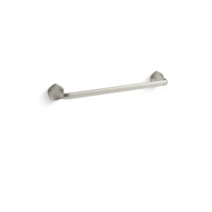 KOHLER Sundae 18 in. Single Wall Mounted Towel Bar in Vibrant Brushed Nickel