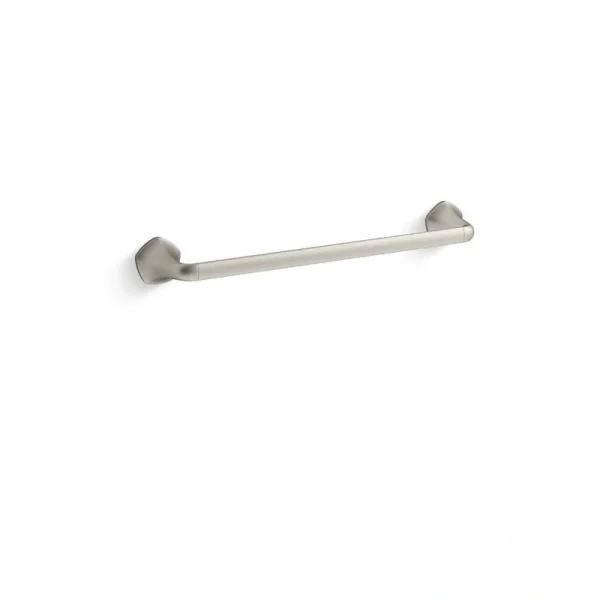 KOHLER Sundae 18 in. Single Wall Mounted Towel Bar in Vibrant Brushed Nickel