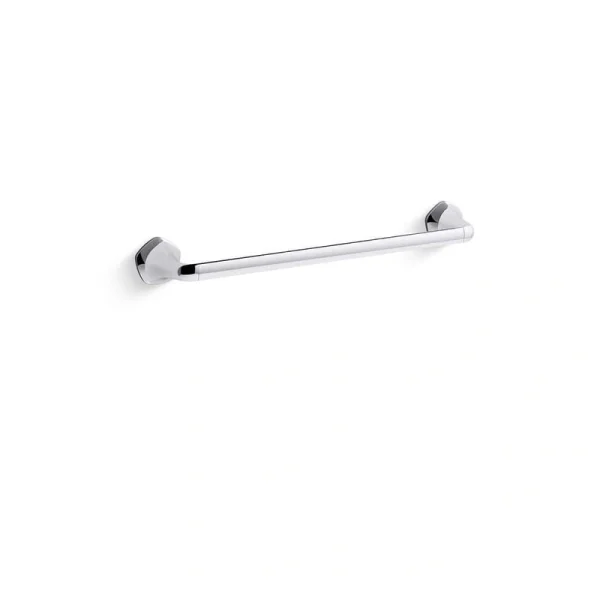 KOHLER Sundae 18 in. Wall Mounted Towel Bar in Polished Chrome