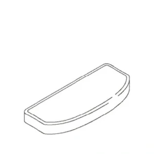 KOHLER Toilet Tank Cover in Biscuit