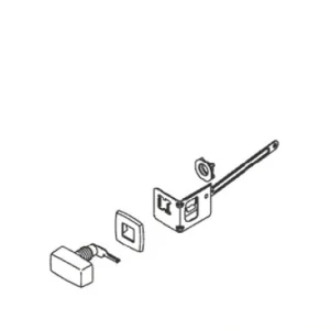 KOHLER Toilet Tank Lever Service Kit in Chrome