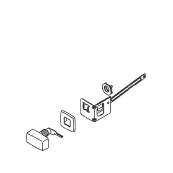 KOHLER Toilet Tank Lever Service Kit in Chrome