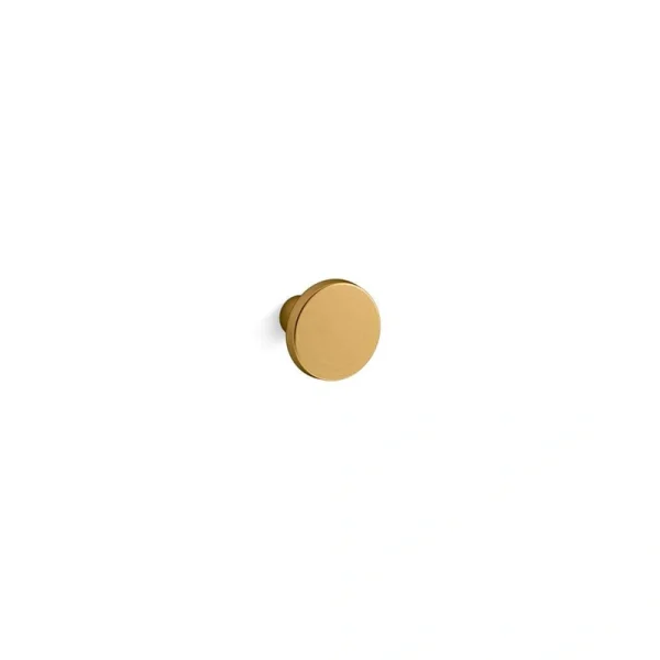 KOHLER Tone 1.3125 in. Vibrant Brushed Moderne Brass Cabinet Knob