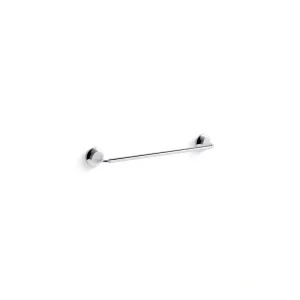 KOHLER Tone 18 in. Single Towel Bar in Polished Chrome