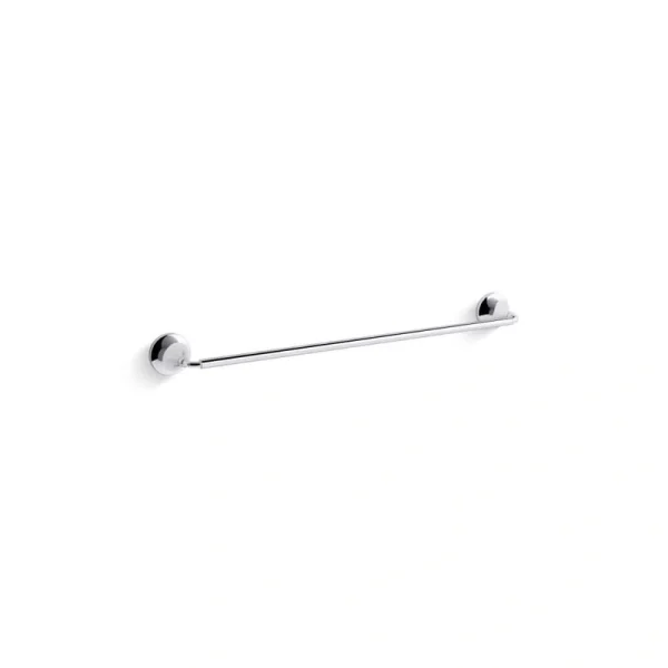 KOHLER Tone 24 in. Single Towel Bar in Polished Chrome