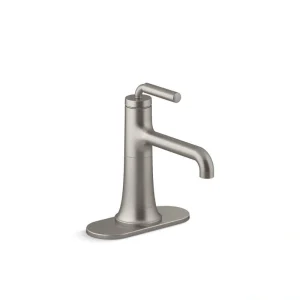 KOHLER Tone Single Handle Single-Hole 1.2 GPM Bathroom Sink Faucet in Vibrant Brushed Nickel