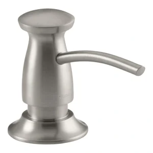 KOHLER Transitional Design Soap/Lotion Dispenser in Vibrant Stainless T726941611