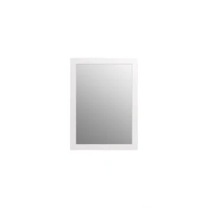 KOHLER Tresham 23.5 in. W x 32 in. H Framed Bathroom Vanity Mirror in Linen White