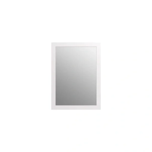 KOHLER Tresham 23.5 in. W x 32 in. H Framed Bathroom Vanity Mirror in Linen White