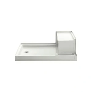 KOHLER Tresham 60 in. x 36 in. Single Threshold Shower Base in Dune