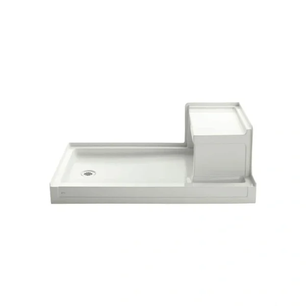 KOHLER Tresham 60 in. x 36 in. Single Threshold Shower Base in Dune