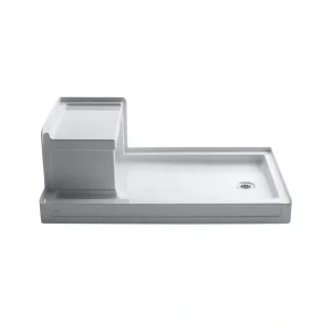 KOHLER Tresham 60 in. x 36 in. Single Threshold Shower Base with Right-Hand Drain in White