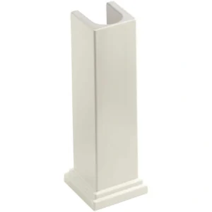 KOHLER Tresham Fireclay Pedestal in Biscuit