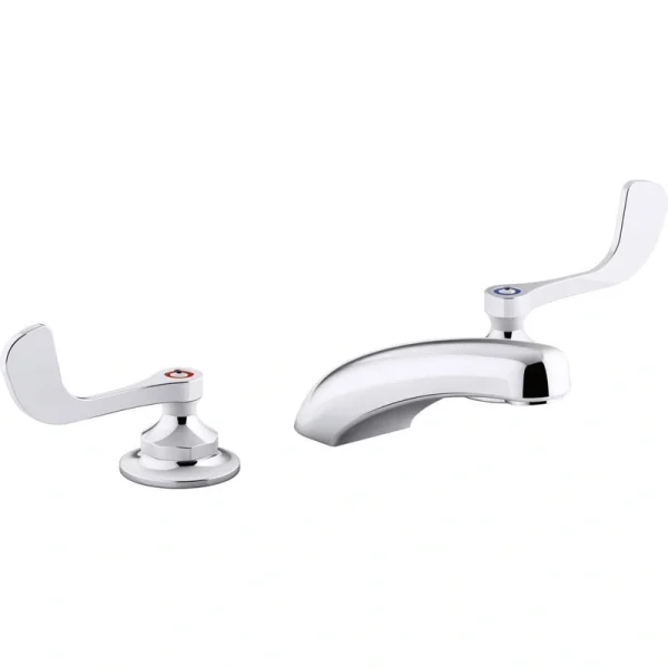 KOHLER Triton Bowe 0.5 GPM 8 in. Widespread 2-Handle Bathroom Faucet with Aerated flow in Polished Chrome