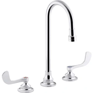 KOHLER Triton Bowe 0.5 GPM 8 in. Widespread 2-Handle Bathroom Faucet with Aerated Flow in Polished Chrome T726939445