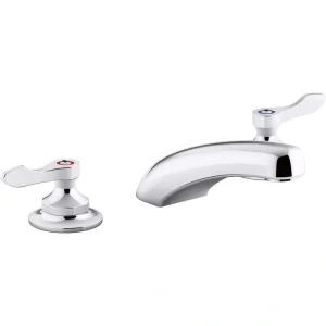 KOHLER Triton Bowe 0.5 GPM 8 in. Widespread 2-Handle Bathroom Faucet with Aerated Flow in Polished Chrome T726939780