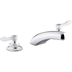 KOHLER Triton Bowe 1.0 GPM 8 in. Widespread 2-Handle Bathroom Faucet with Laminar Flow in Polished Chrome T726939948