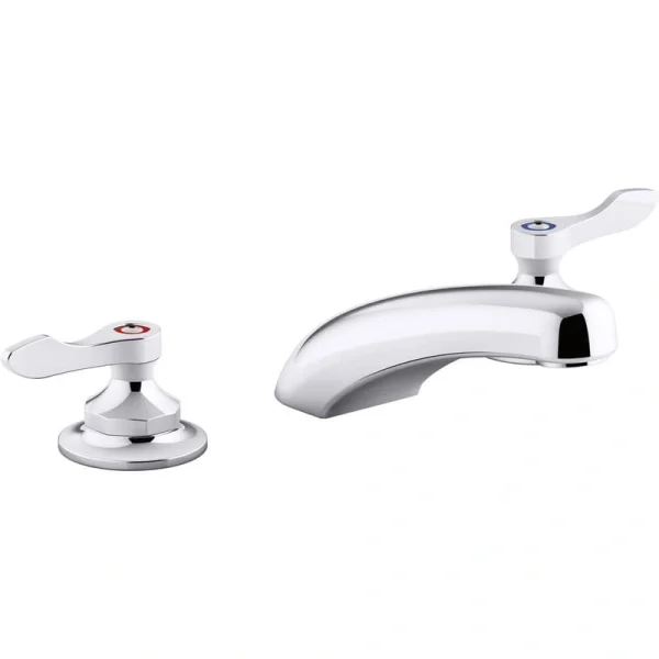KOHLER Triton Bowe 1.0 GPM 8 in. Widespread 2-Handle Bathroom Faucet with Laminar Flow in Polished Chrome T726939948