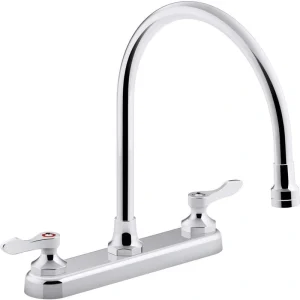 KOHLER Triton Bowe 1.8 GPM 8 in. Widespread 2-Handle Bathroom Faucet with Aerated Flow in Polished Chrome