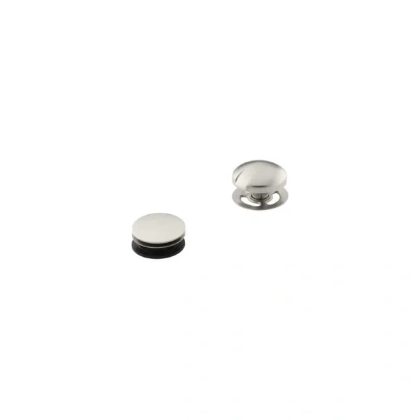 KOHLER Underscore Cube Cable Bath Drain Trim Kit in Vibrant Brushed Nickel