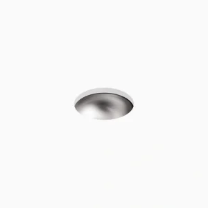 KOHLER Undertone 13.63 in. Undermount Single Bowl Stainless Steel Kitchen Sink