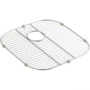 KOHLER Undertone 18 in. x 17-3/4 in. Sink Bowl Rack in Stainless Steel