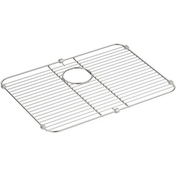 KOHLER Undertone 21-1/8 in. Single Bowl Kitchen Sink Bowl Rack in Stainless Steel