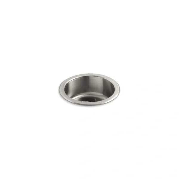 KOHLER Undertone Drop-In/Undermount Stainless Steel 18 in. Single Basin Kitchen Sink