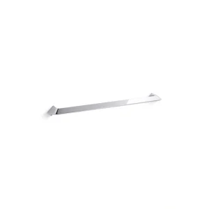 KOHLER Uniform 24 in. Towel Bar in Polished Chrome
