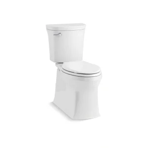 KOHLER Valiant 14 in. Rough In 2-Piece 1.28 GPF Single Flush Elongated Toilet in White Seat Included
