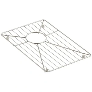 KOHLER Vault 19-3/16 in. x 16-11/16 in. Bottom Basin Rack in Stainless Steel