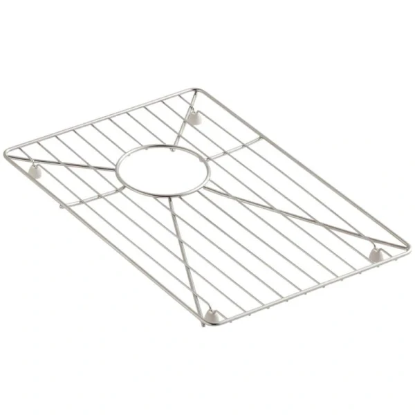 KOHLER Vault 19-3/16 in. x 16-11/16 in. Bottom Basin Rack in Stainless Steel