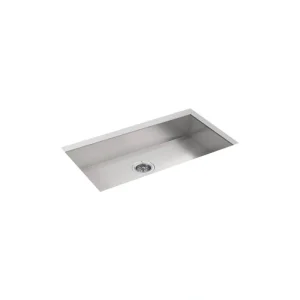 KOHLER Vault 32 in. Undermount Single Bowl Stainless Steel Kitchen Sink