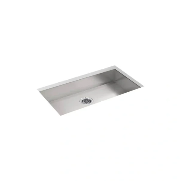 KOHLER Vault 32 in. Undermount Single Bowl Stainless Steel Kitchen Sink
