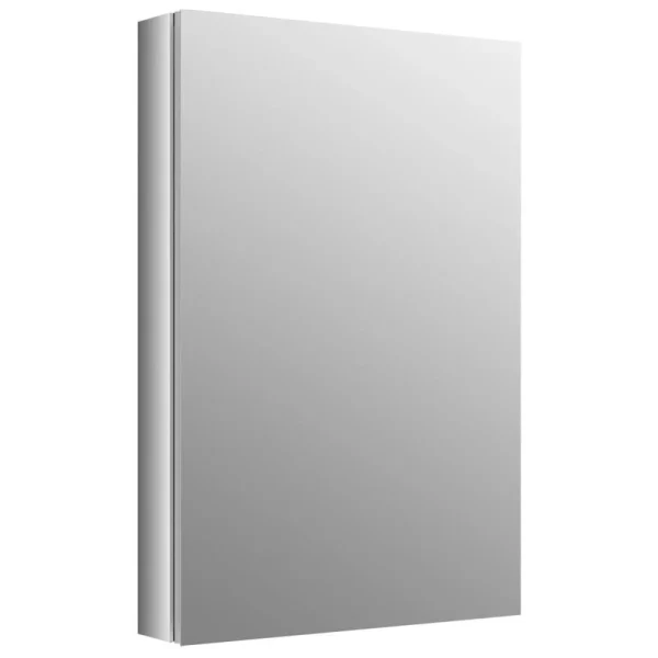 KOHLER Verdera 20-in x 30-in Surface/Recessed Mount Aluminum Mirrored Medicine Cabinet