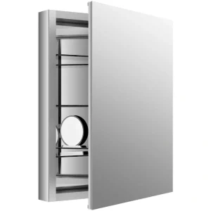 KOHLER Verdera 24 in. W x 30 in. H Recessed Medicine Cabinet with Magnifying Mirror