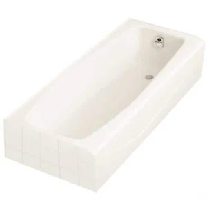 KOHLER VILLAGER ALCOVE BATHTUB WITH INTEGRAL APRON AND RIGHT-HAND DRAIN, 60X31 IN., WHITE