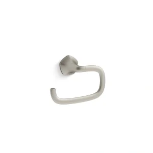 KOHLER Wall Mounted Sundae Towel Ring in Vibrant Brushed Nickel