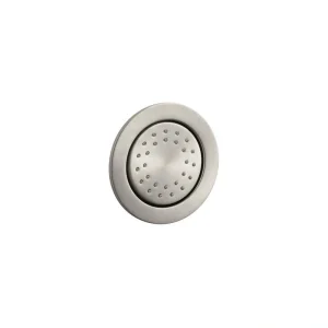 KOHLER WaterTile Round 27-Nozzle 1.0 GPM Body Spray in Vibrant Brushed Nickel
